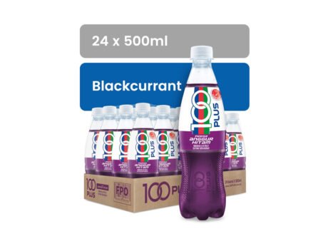 100PLUS Blackcurrant (24 x 500ML)